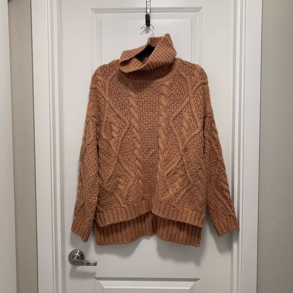 Forever 21 Camel Sweater